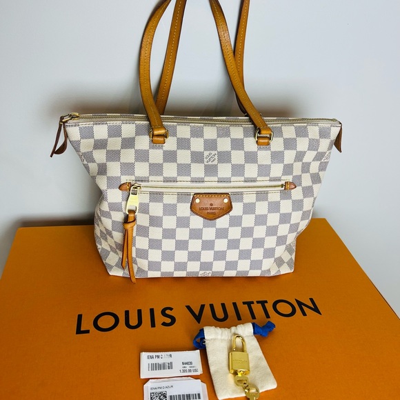 Authentic Louis Vuitton IENA PM D.AZUR - Picture 1 of 16